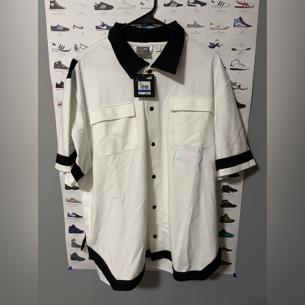 Puma Collared Button Up (Retail $95)